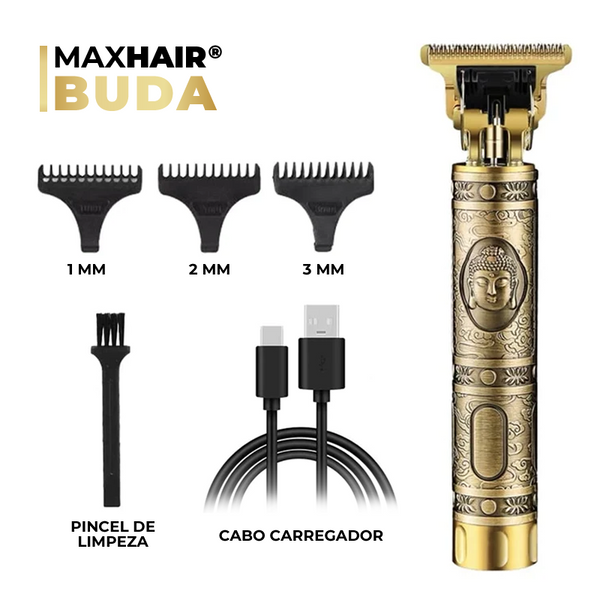 MaxHair® | Máquina de Cortar Cabelo e Barba Masculina